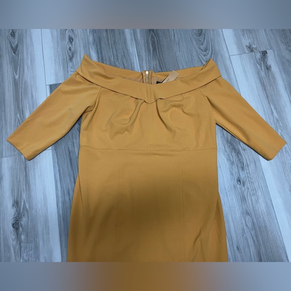 Dress mustard - Picture 3 of 8